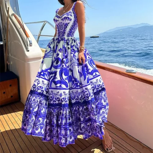 Robe avec motif imprimé – Image 6
