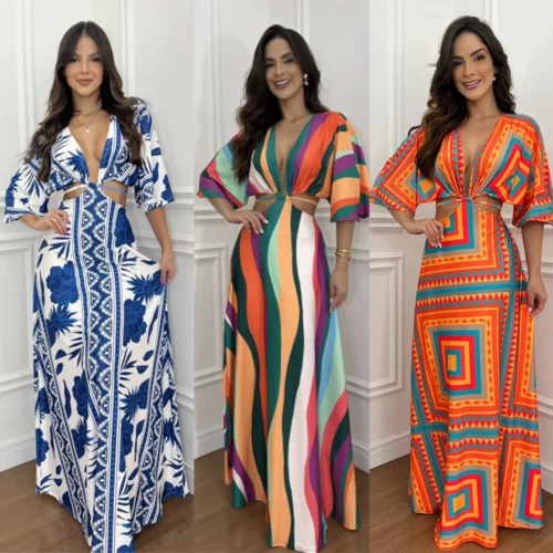 Robe longue imprimé – Image 7