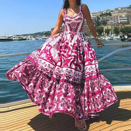 Robe avec motif imprimé – Image 2