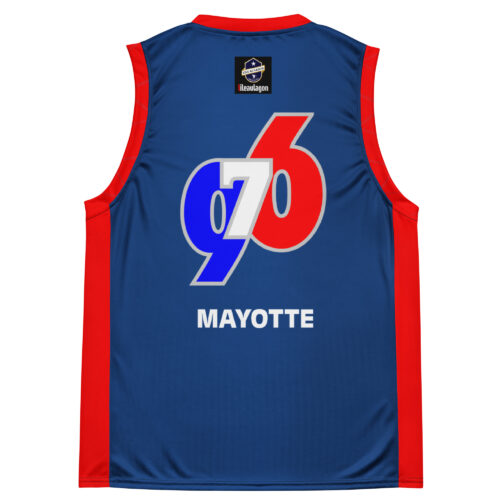 Maillot de basket Spider armoiries de Mayotte – Image 3