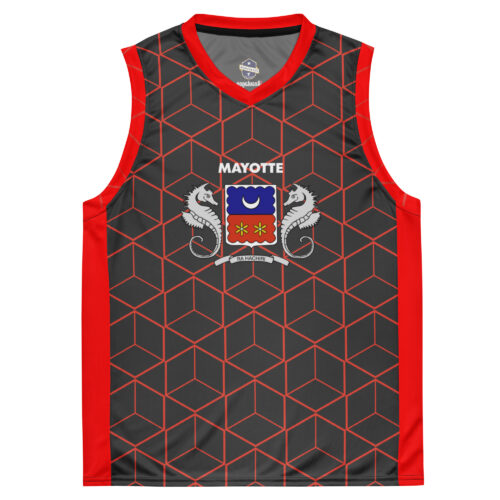 Maillot de basket ARMOIRIES de Mayotte