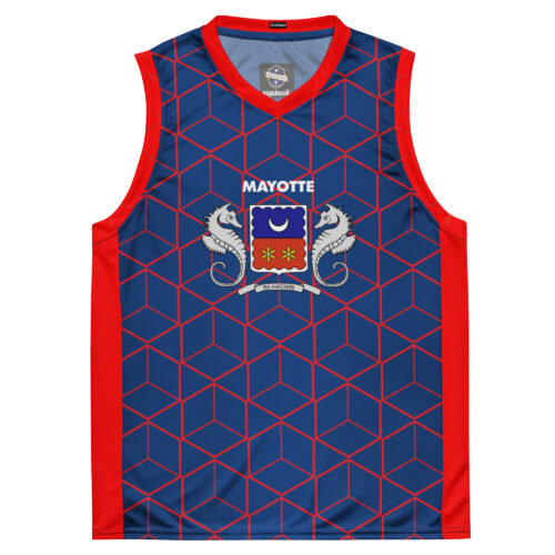 Maillot de basket Spider armoiries de Mayotte