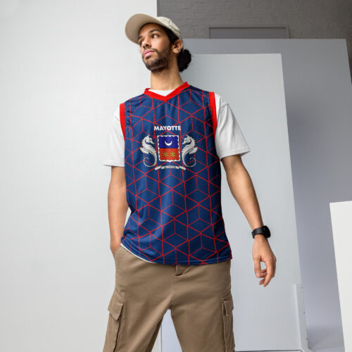 Maillot de basket Spider armoiries de Mayotte – Image 2