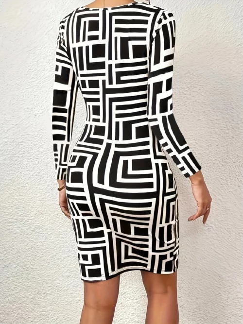 Robe imprimé à la mode – Image 6