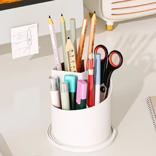 Boîte de rangement rotative pour rangement d'outils de maquillage – Image 6