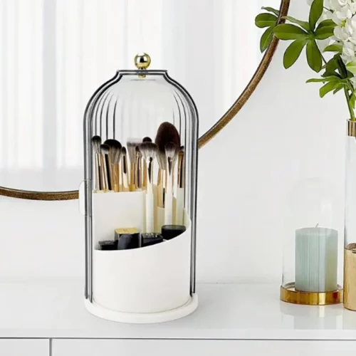 Boîte de rangement de salle de bain rotative à 360 ° – Image 2