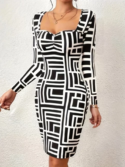Robe imprimé à la mode – Image 5